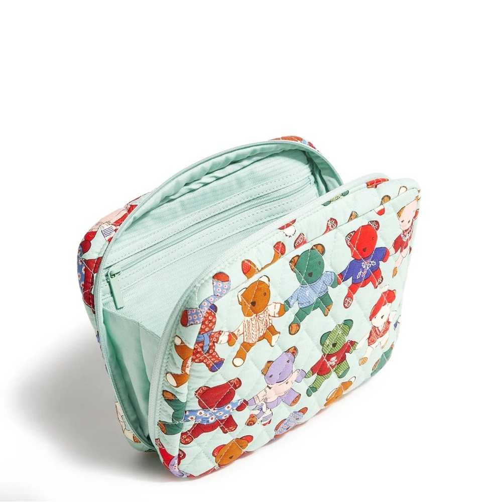 Vera Bradley Outlet Cord Organizer in Cotton. NWT “Toasty Teddies” - Picture 2 of 2